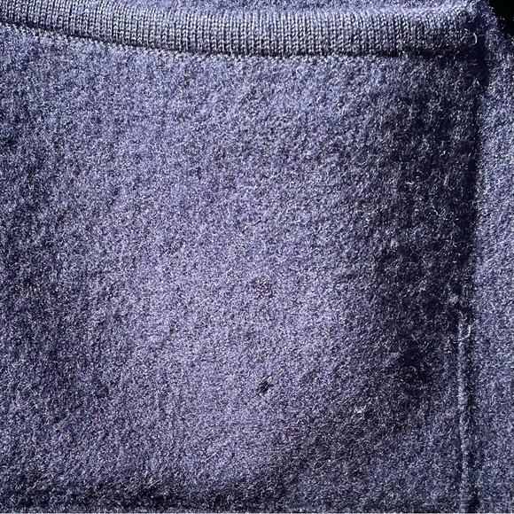 Cambridge Dry Goods Classic Preppy Sweater Cardigan Blue Pockets Brass Buttons - Picture 13 of 16